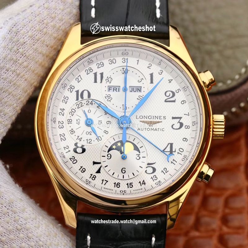 Longines Conquest Classic 18K Yellow Gold L27735787 GS Factory White Dial Longines Conquest Classic 18K Yellow Gold L27735787 GS Factory White Dial
