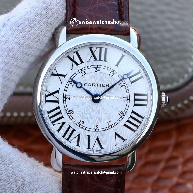 Cartier Ronde Louis 40MM TW Factory White Dial Cartier Ronde Louis 40MM TW Factory White Dial