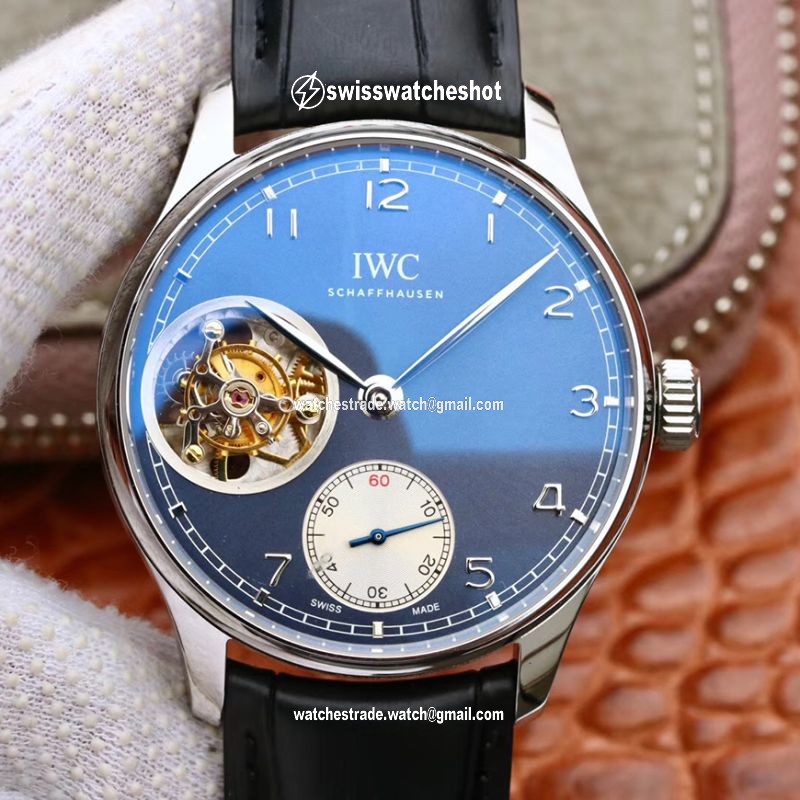 IWC Portuguese Tourbillon IW546302 ZF Factory Blue Dial IWC Portuguese Tourbillon IW546302 ZF Factory Blue Dial