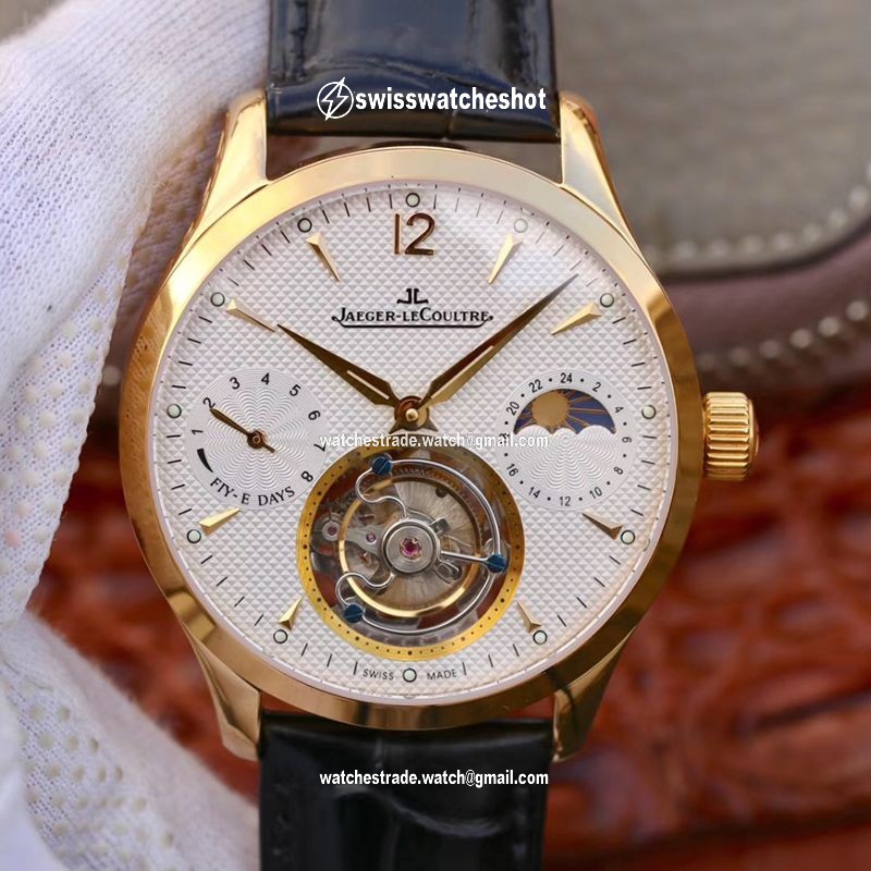 Jaeger-LeCoultre Master Grande Tourbillon 18K Yellow Gold White Dial Jaeger-LeCoultre Master Grande Tourbillon 18K Yellow Gold White Dial