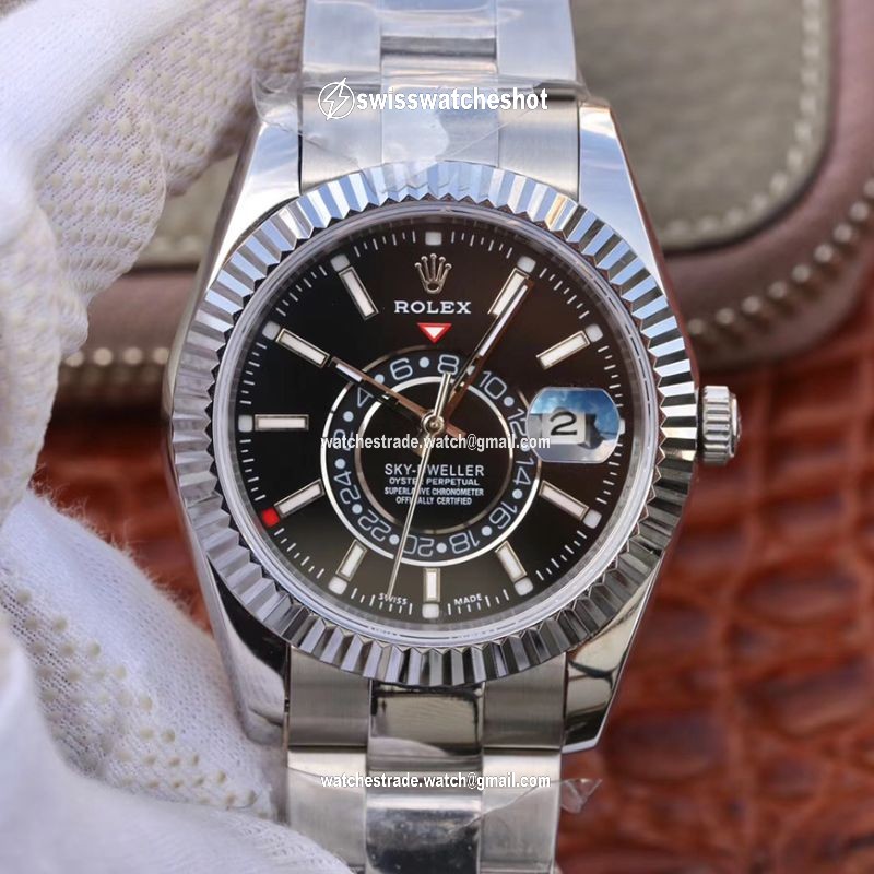 Rolex SKY DWELLER 326139 Black Dial Rolex SKY DWELLER 326139 Black Dial