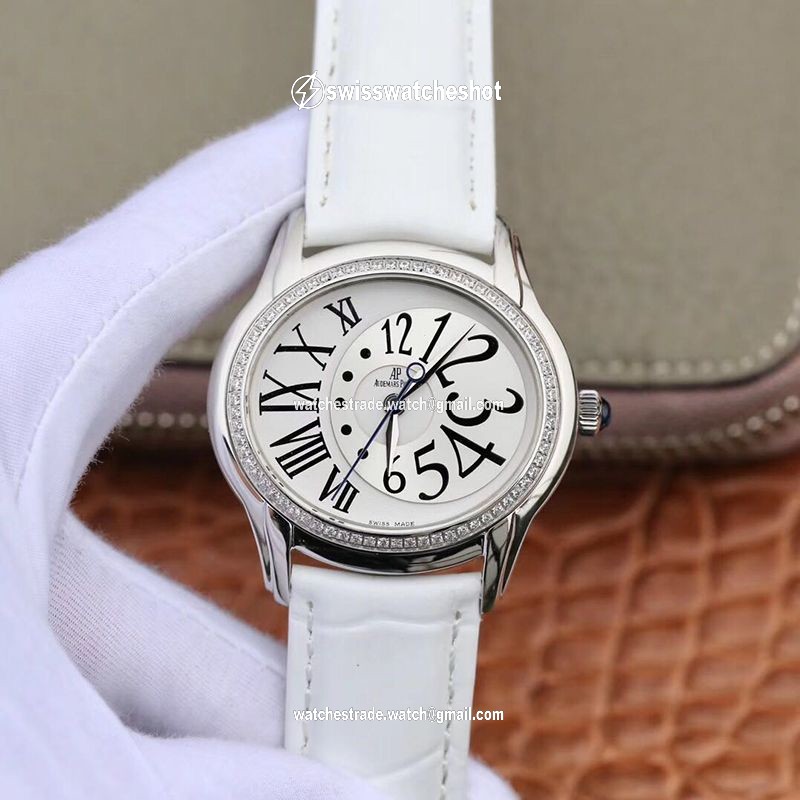 Audemars Piguet Millenary 77301ST.ZZ.D015CR.01 White Dial Audemars Piguet Millenary 77301ST.ZZ.D015CR.01 White Dial