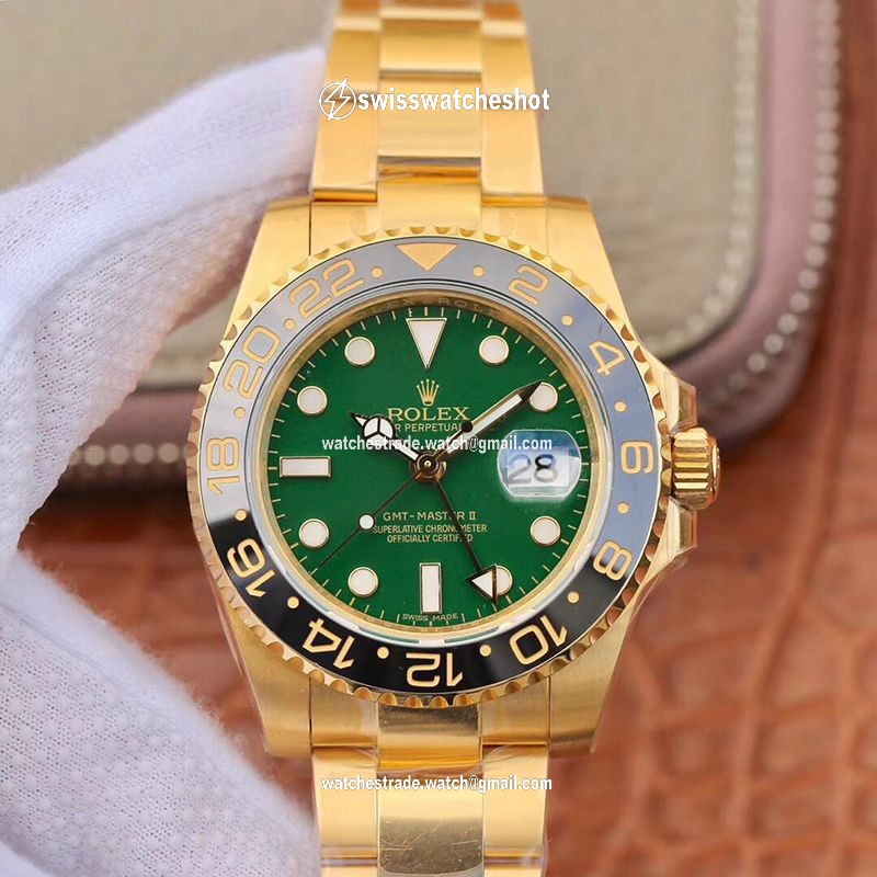 Rolex GMT Master II 116718LN EW Factory Green Dial Rolex GMT Master II 116718LN EW Factory Green Dial