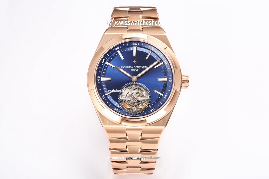 Vacheron Constantin Overseas Tourbillon 6000V/110R-B733 BBR Factory Blue Dial Vacheron Constantin Overseas Tourbillon 6000V/110R-B733 BBR Factory Blue Dial