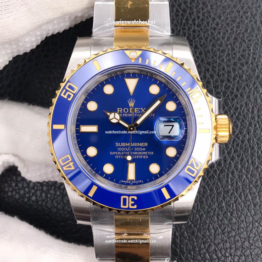 Rolex Submariner 116613LB-97203 VS Factory Blue Ceramic Bezel Rolex Submariner 116613LB-97203 VS Factory Blue Ceramic Bezel