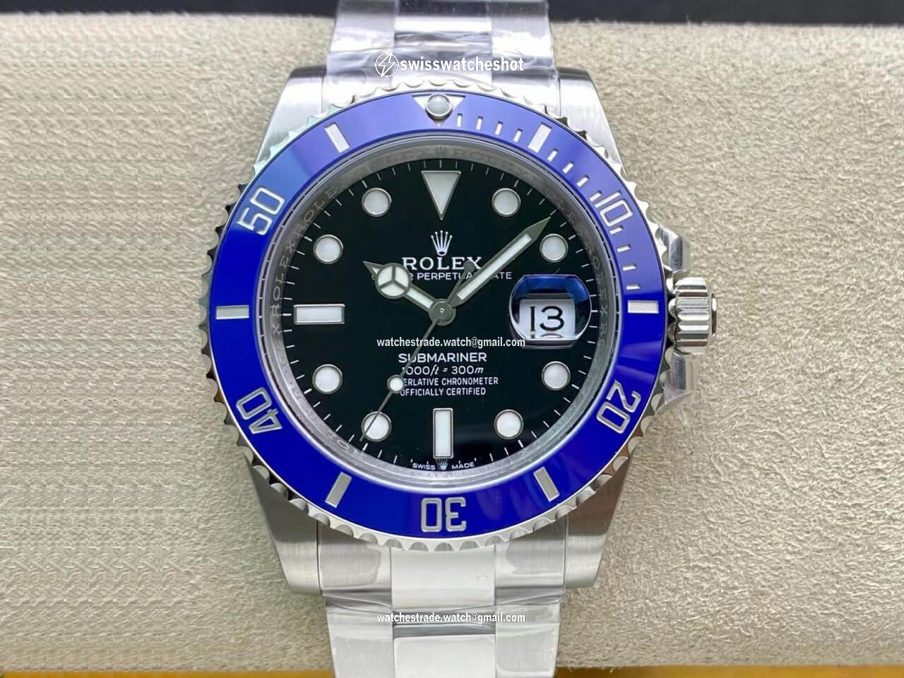 Rolex Submariner M126619LB-0003 41MM VS Factory Blue Bezel Rolex Submariner M126619LB-0003 41MM VS Factory Blue Bezel