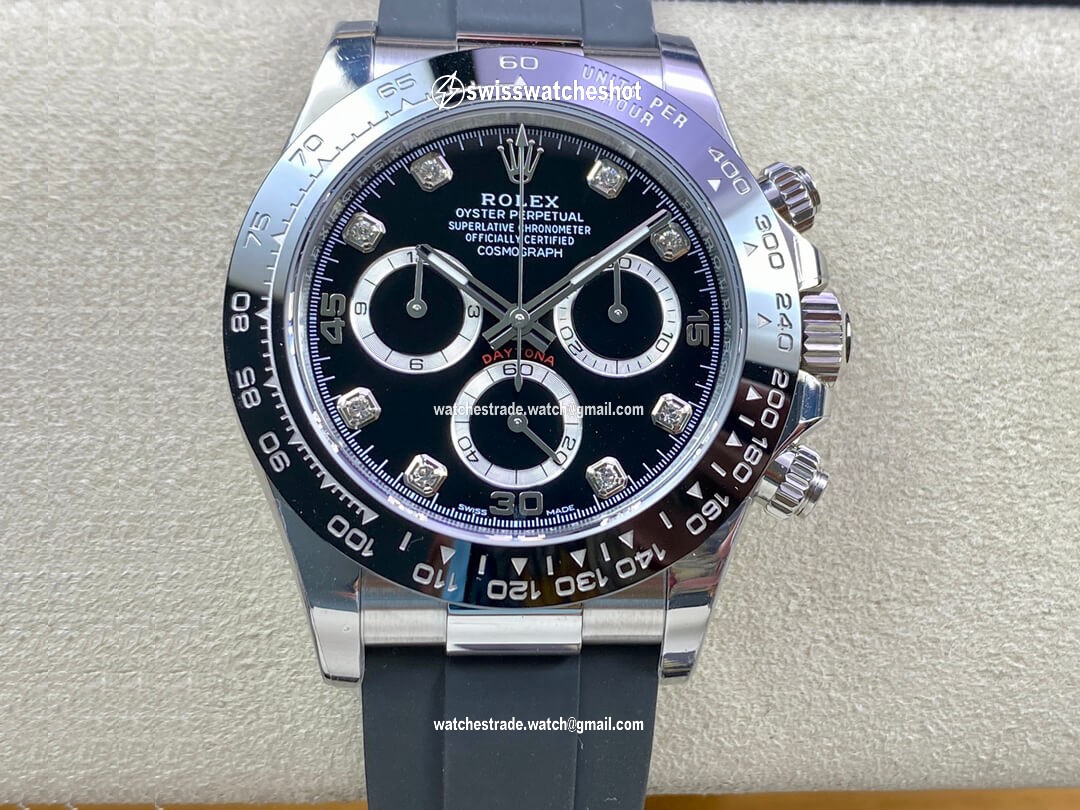 Rolex Daytona M116519LN-0025 BT Factory Diamond-set Dial Rolex Daytona M116519LN-0025 BT Factory Diamond-set Dial