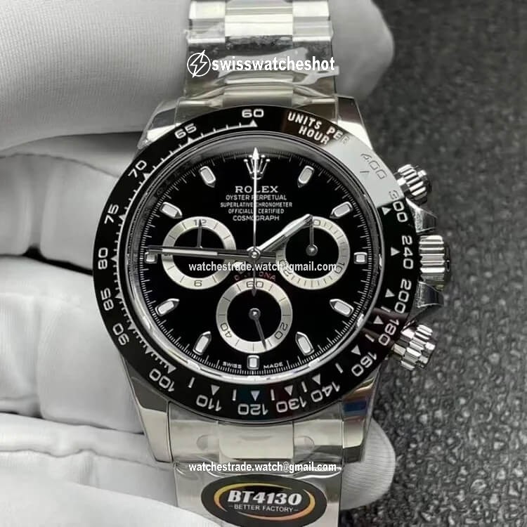 Rolex Daytona M116500LN-0002 BT Factory Black Ceramic Bezel Rolex Daytona M116500LN-0002 BT Factory Black Ceramic Bezel