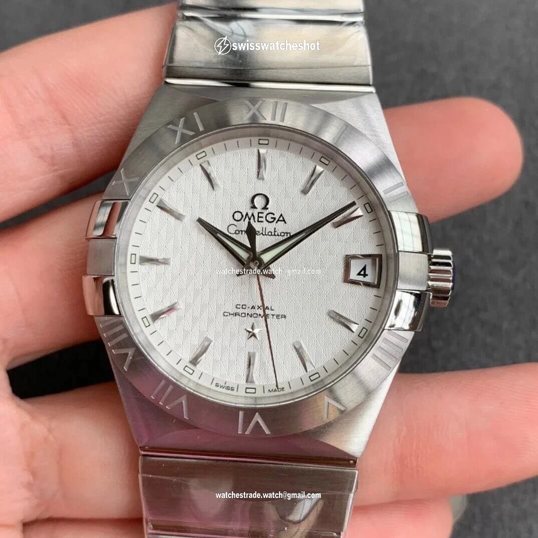 Omega Constellation 123.10.38.21.02.004 VS Factory Stainless Steel Omega Constellation 123.10.38.21.02.004 VS Factory Stainless Steel