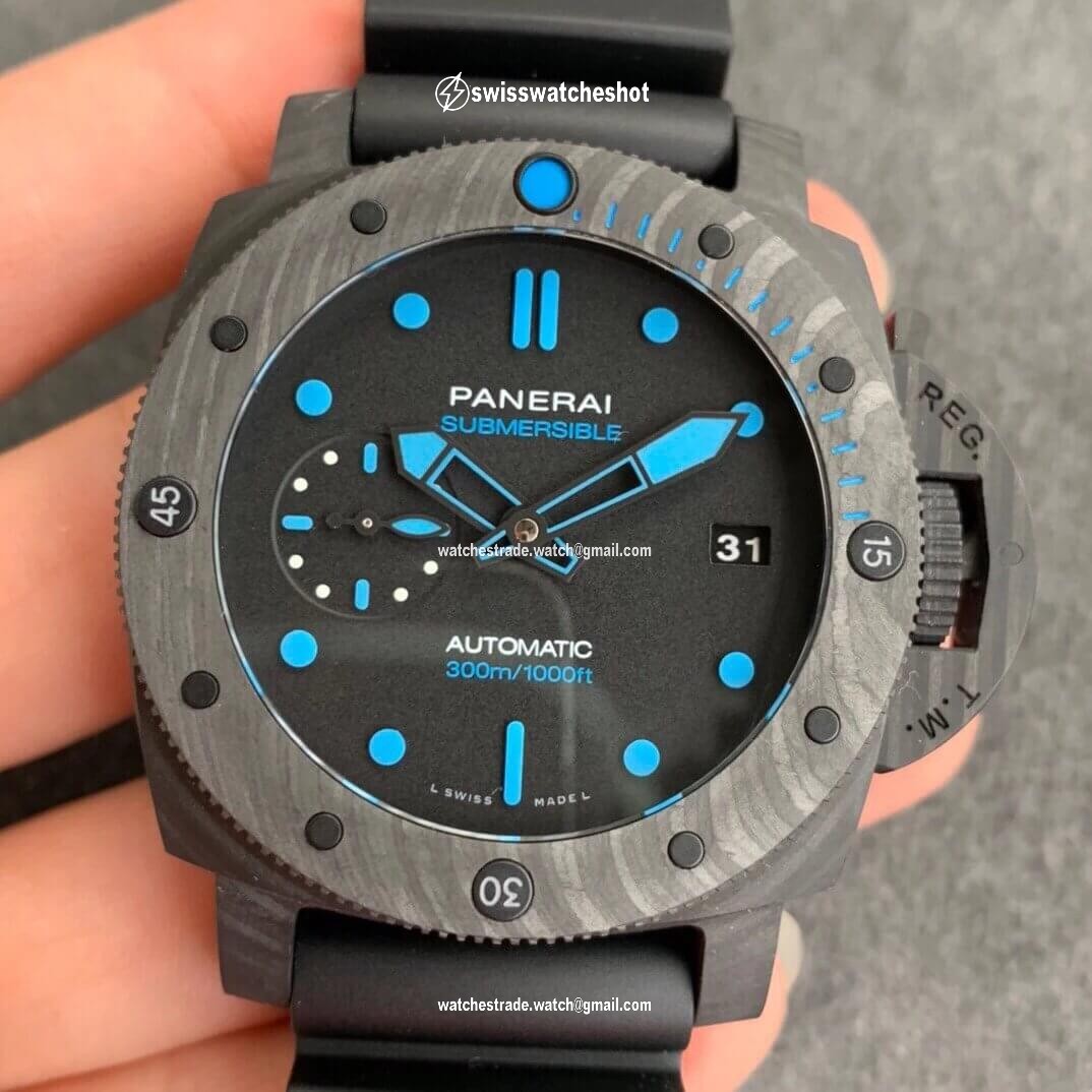 Panerai Submersible PAM00960 VS Factory Carbon Fiber Case Panerai Submersible PAM00960 VS Factory Carbon Fiber Case