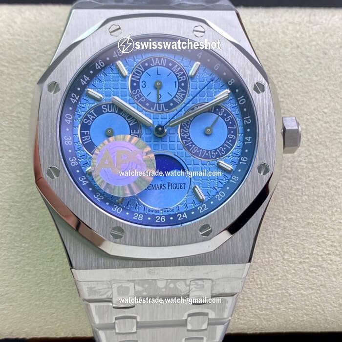 Audemars Piguet Royal Oak 26574PT.OO.1220PT.01 APS Factory Blue Dial Audemars Piguet Royal Oak 26574PT.OO.1220PT.01 APS Factory Blue Dial