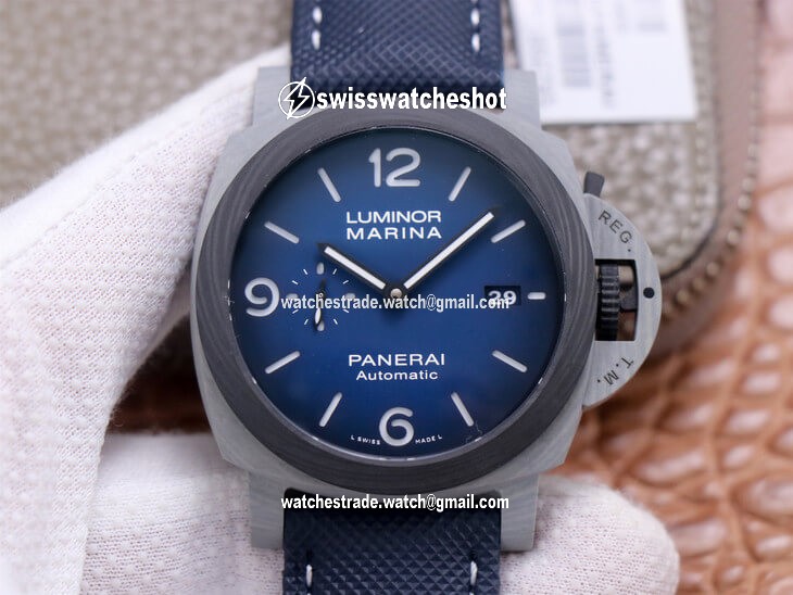 Panerai Luminor PAM1663 VS Factory Carbon Fiber Case Panerai Luminor PAM1663 VS Factory Carbon Fiber Case
