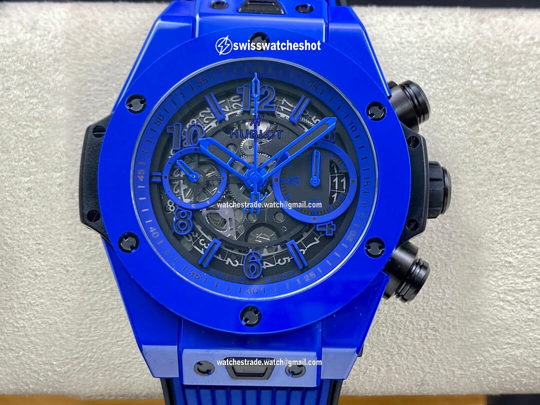 Hublot BIG BANG Unico 411.ES.5119.RX ZF Factory Blue Ceramic Hublot BIG BANG Unico 411.ES.5119.RX ZF Factory Blue Ceramic