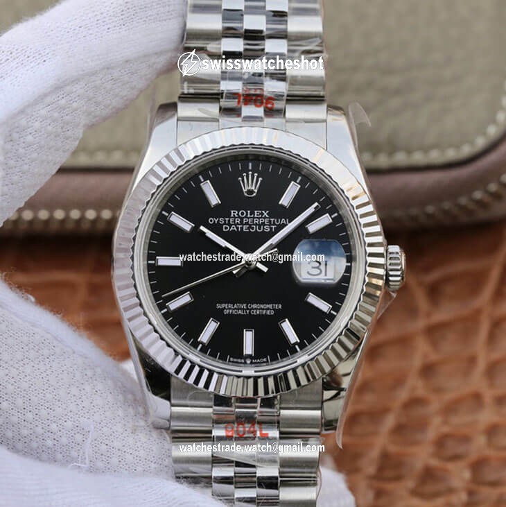 Rolex Datejust M126234-0015 GM Factory Black Dial Rolex Datejust M126234-0015 GM Factory Black Dial
