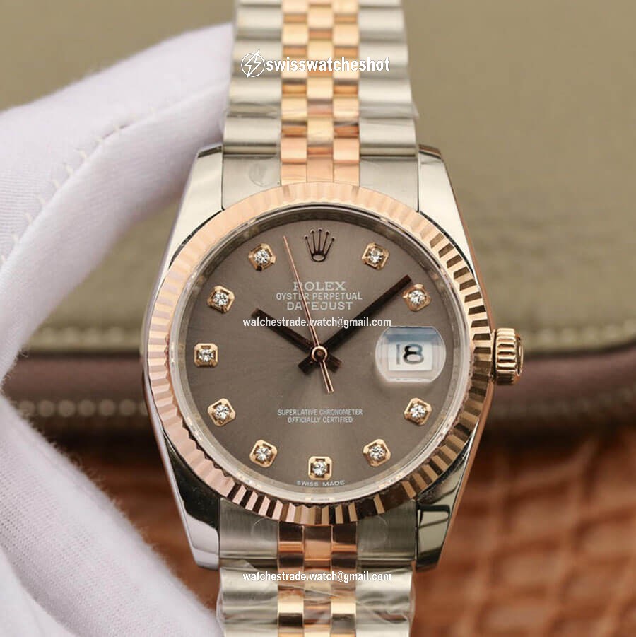 Rolex Datejust 116231 GM Factory Diamond-set Dial Rolex Datejust 116231 GM Factory Diamond-set Dial