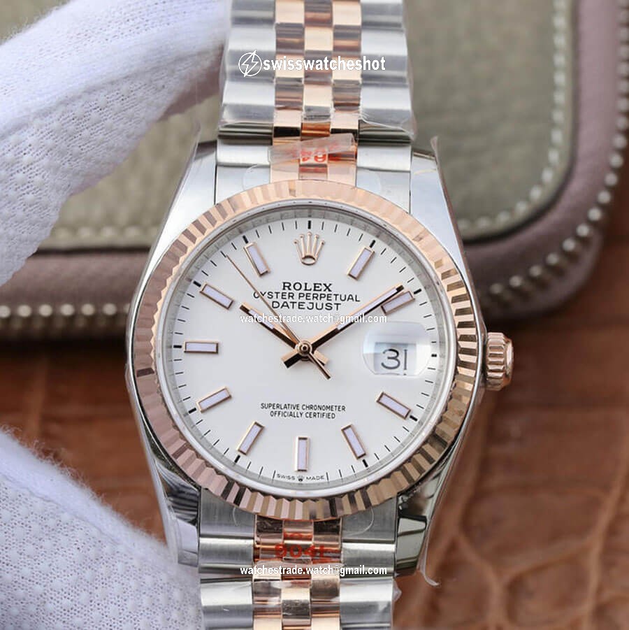 Rolex Datejust M126231-0017 36MM GM Factory Rose Gold Rolex Datejust M126231-0017 36MM GM Factory Rose Gold