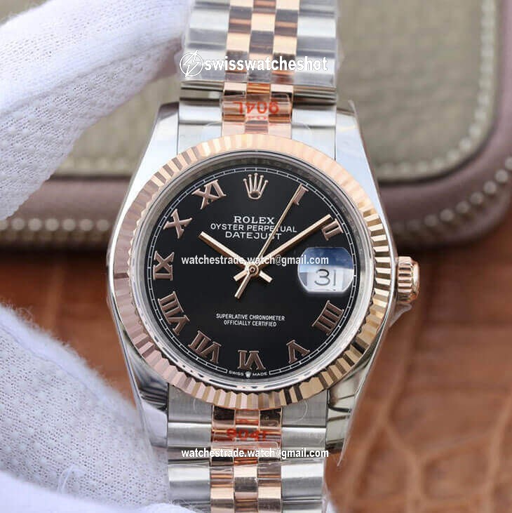 Rolex Datejust 116231 36MM GM Factory Rose Gold Rolex Datejust 116231 36MM GM Factory Rose Gold