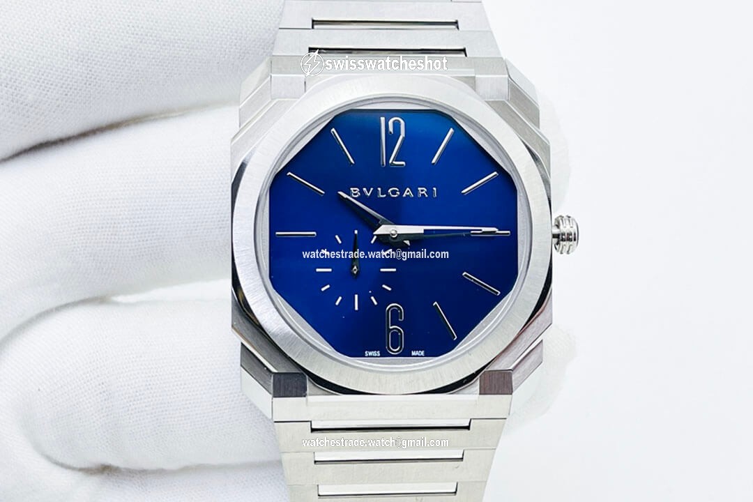 Bvlgari Octo Finissimo 103431 BV Factory Stainless Steel Blue Dial Bvlgari Octo Finissimo 103431 BV Factory Stainless Steel Blue Dial
