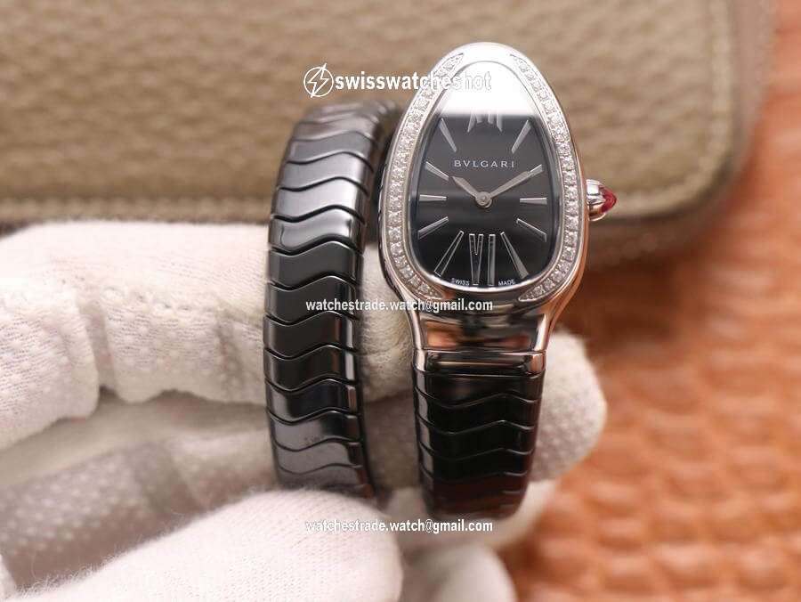 Bvlgari Serpenti BV Factory Black Dial Bvlgari Serpenti BV Factory Black Dial
