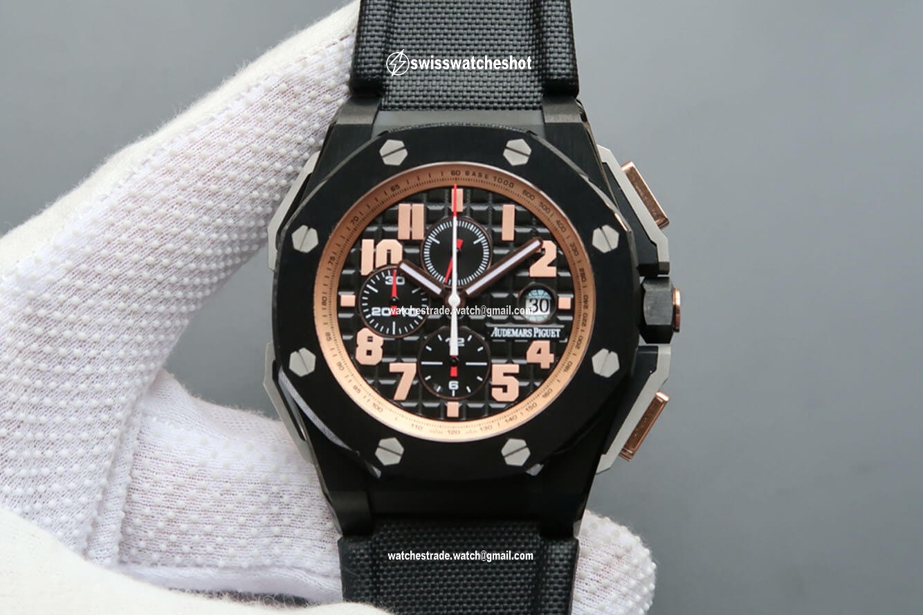 Audemars Piguet Royal Oak Offshore 26378IO.OO.A001KE.01 JF Factory V2 Black Dial Audemars Piguet Royal Oak Offshore 26378IO.OO.A001KE.01 JF Factory V2 Black Dial
