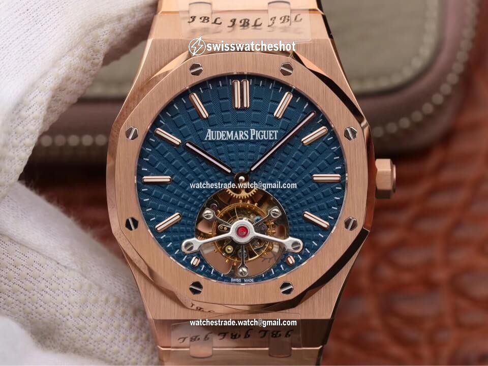 Audemars Piguet Royal Oak Tourbillon 26522OR.OO.1220OR.01 JF Factory Rose Gold Audemars Piguet Royal Oak Tourbillon 26522OR.OO.1220OR.01 JF Factory Rose Gold