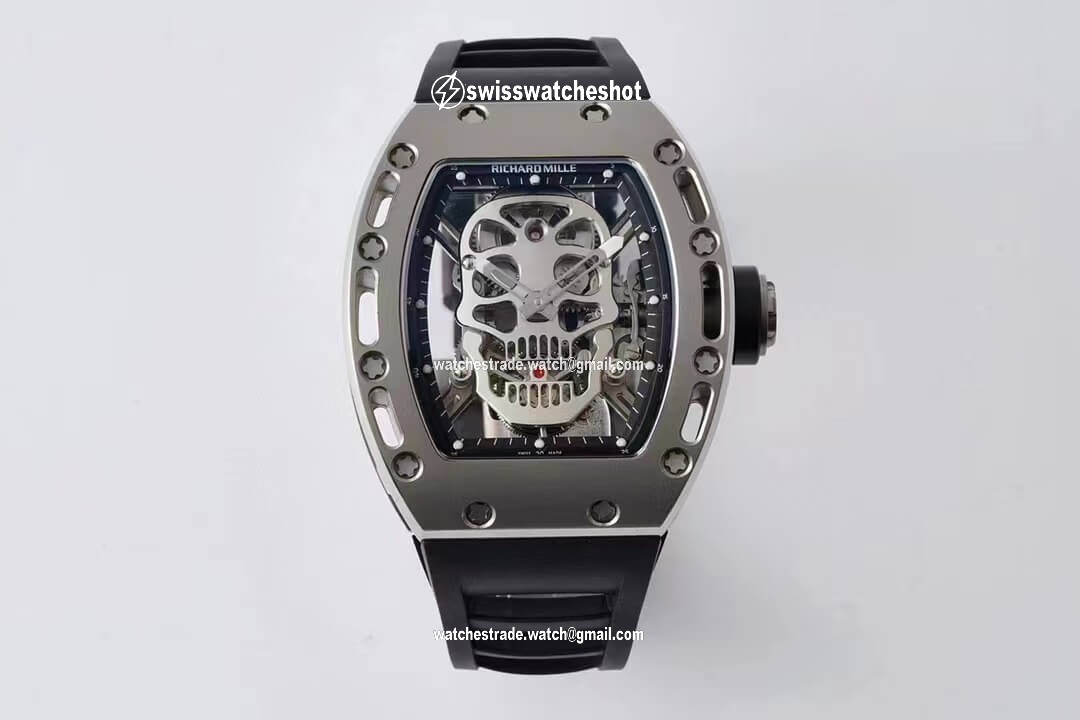 Richard Mille RM052 Tourbillon EUR Factory Titanium Skull Dial Richard Mille RM052 Tourbillon EUR Factory Titanium Skull Dial