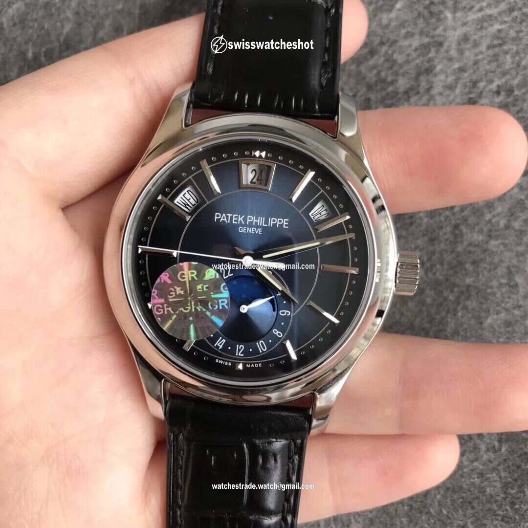 Patek Philippe Complications 5205G-013 GR Factory Stainless Steel Blue Dial Patek Philippe Complications 5205G-013 GR Factory Stainless Steel Blue Dial