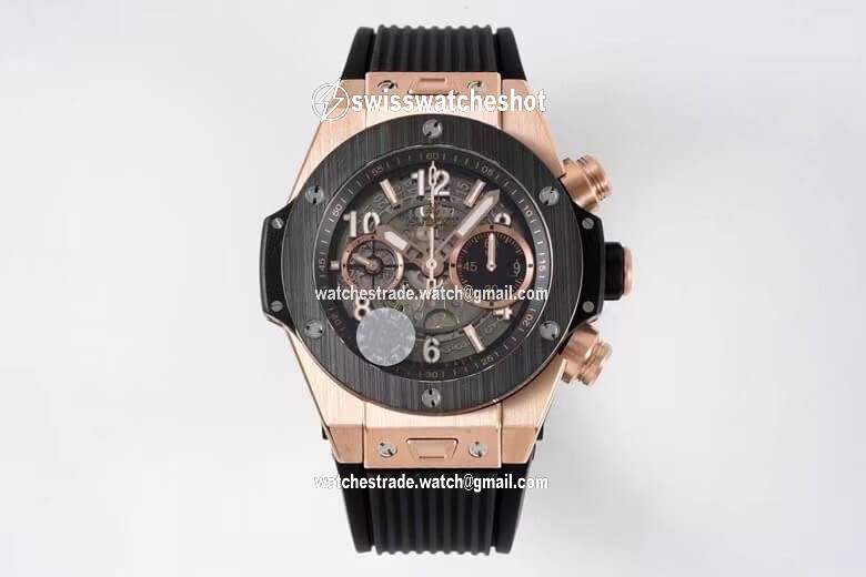 Hublot Big Bang 421.0X.1180.RX ZF Factory Rose Gold Ceramic Bezel Hublot Big Bang 421.0X.1180.RX ZF Factory Rose Gold Ceramic Bezel