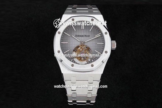 Audemars Piguet Royal Oak Tourbillon Extra Thin 26510PT.OO.1220PT.01 R8 Factory Dark Grey Dial Audemars Piguet Royal Oak Tourbillon Extra Thin 26510PT.OO.1220PT.01 R8 Factory Dark Grey Dial