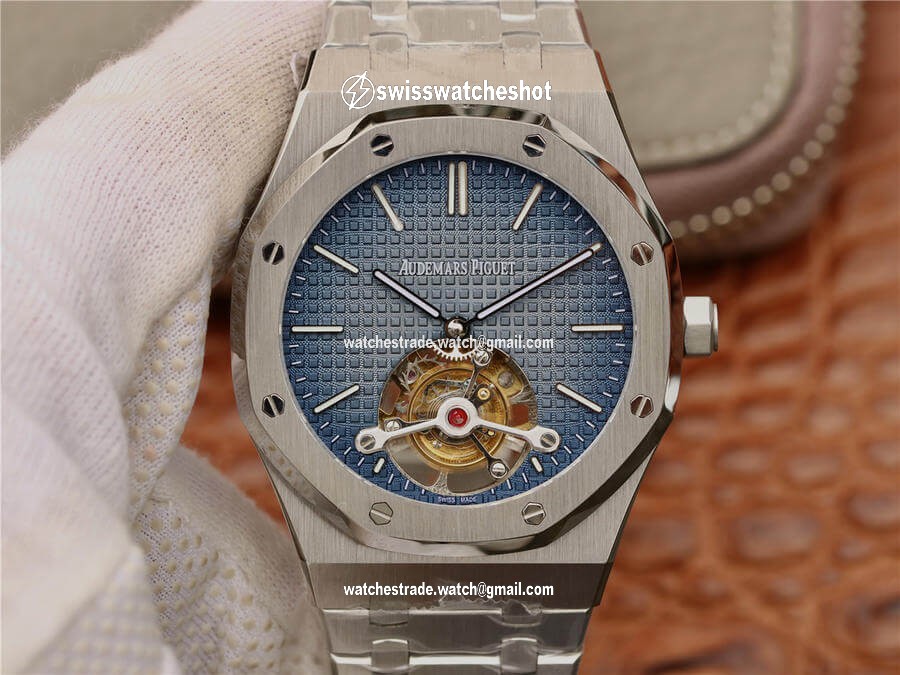 Audemars Piguet Royal Oak Tourbillon Extra Thin 26510IP.OO.1220IP.01 R8 Factory Blue Gradient Dial Audemars Piguet Royal Oak Tourbillon Extra Thin 26510IP.OO.1220IP.01 R8 Factory Blue Gradient Dial