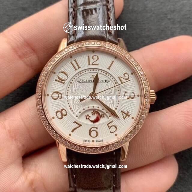 Jaeger LeCoultre Rendez Vous 3442440 ZF Factory Rose Gold Silver Dial Jaeger LeCoultre Rendez Vous 3442440 ZF Factory Rose Gold Silver Dial
