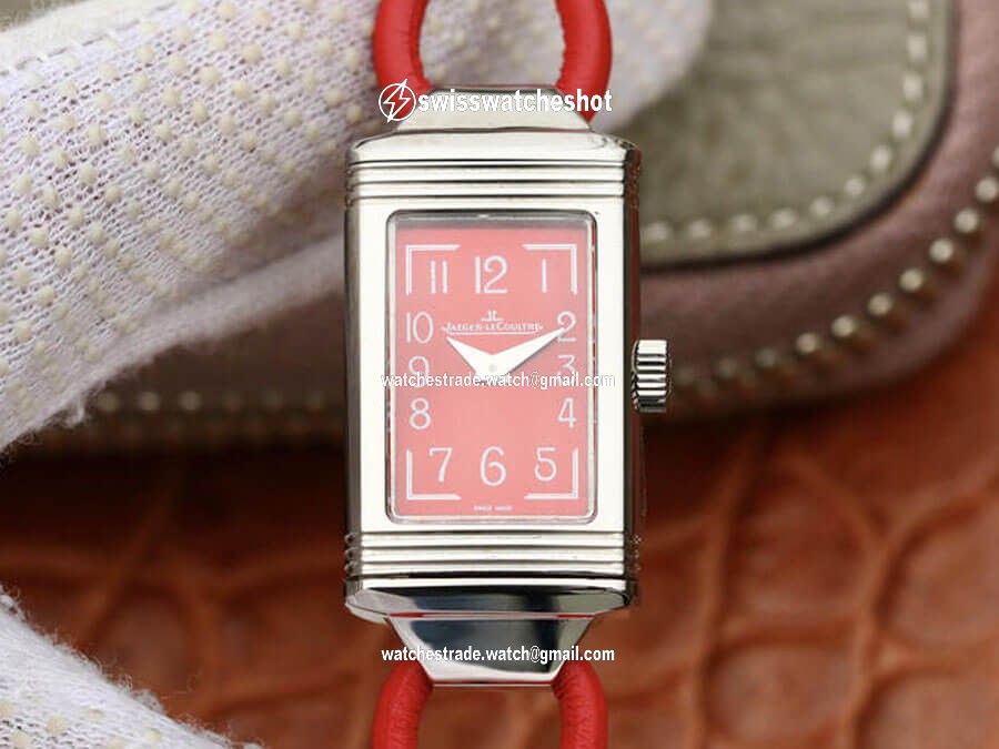 Jaeger-LeCoultre Reverso 3268560 MG Factory Stainless Steel Red Dial Jaeger-LeCoultre Reverso 3268560 MG Factory Stainless Steel Red Dial