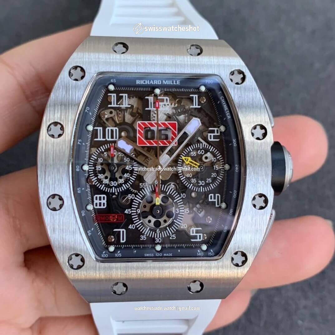 Richard Mille RM11 KV Factory Titanium Skeleton Dial Richard Mille RM11 KV Factory Titanium Skeleton Dial