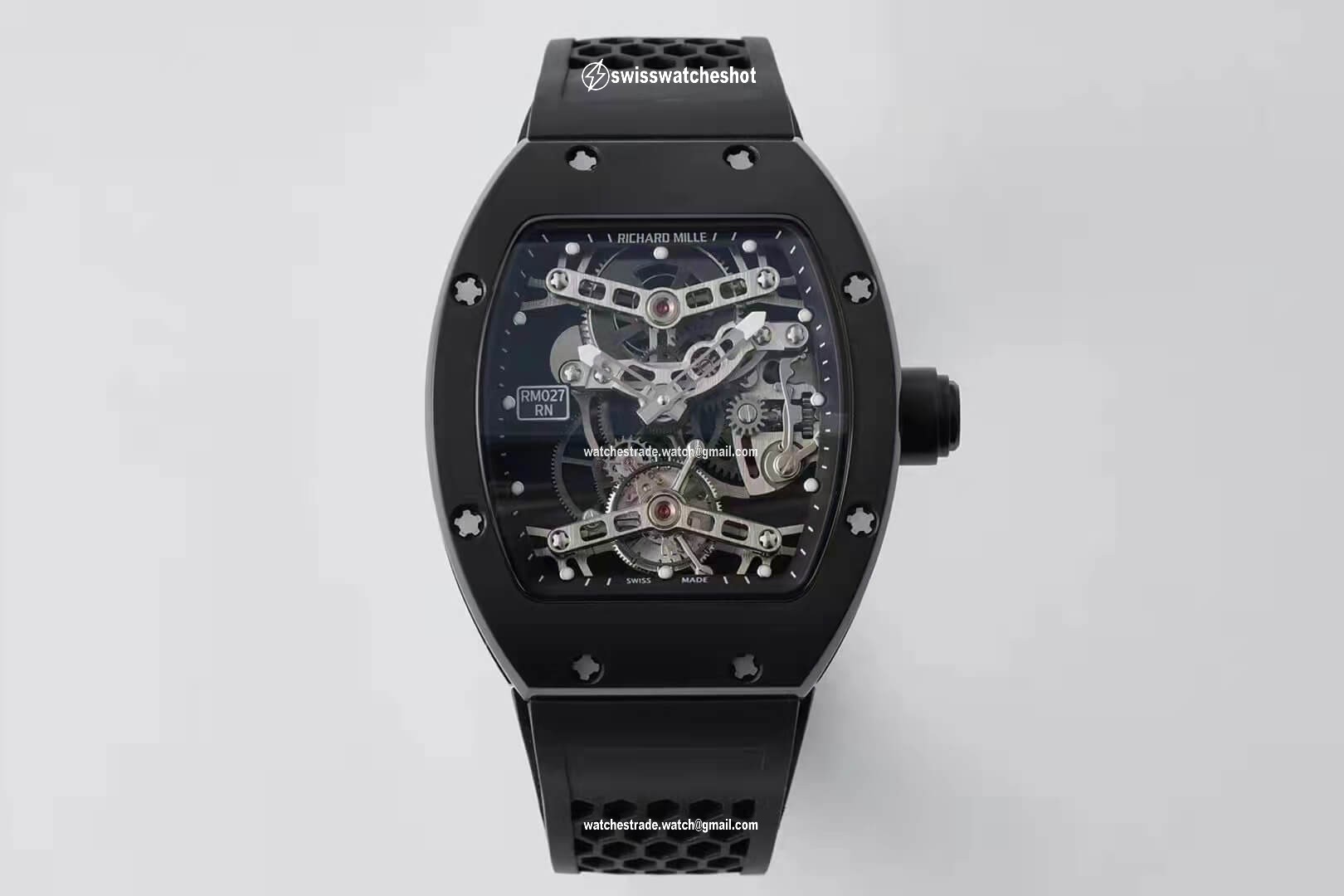 Richard Mille RM027 Tourbillon EUR Factory Titanium Case Richard Mille RM027 Tourbillon EUR Factory Titanium Case