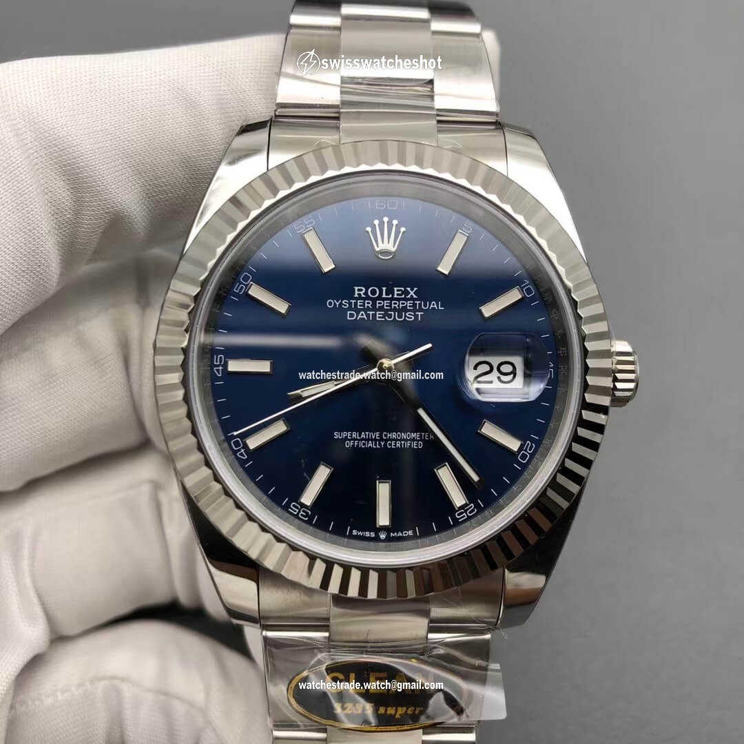 Rolex Datejust M126334-0001 Clean Factory Blue Dial Rolex Datejust M126334-0001 Clean Factory Blue Dial