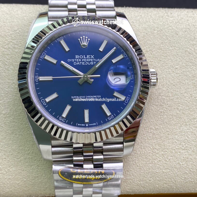 Rolex Datejust M126334-0002 Clean Factory Blue Dial Rolex Datejust M126334-0002 Clean Factory Blue Dial