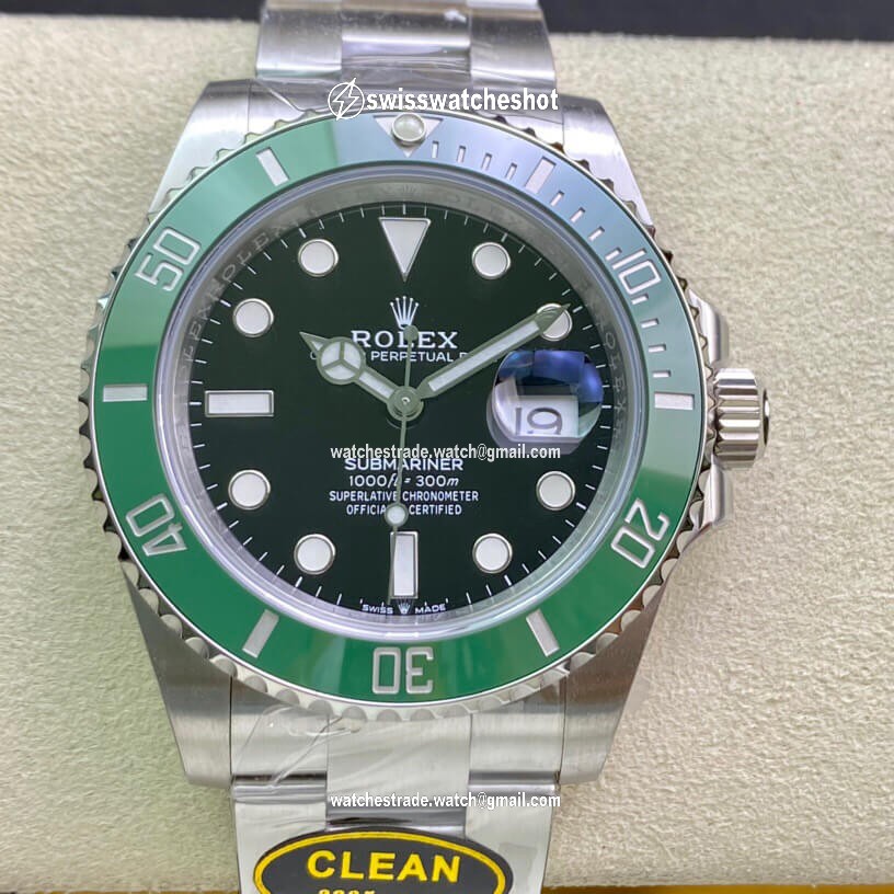 Rolex Submariner 126610 41MM Clean Factory Green Dial Rolex Submariner 126610 41MM Clean Factory Green Dial