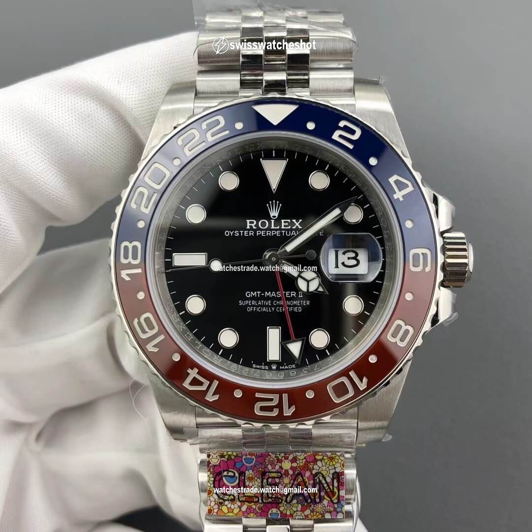 Rolex GMT Master II M126710BLRO-0001 Clean Factory Black Dial Rolex GMT Master II M126710BLRO-0001 Clean Factory Black Dial