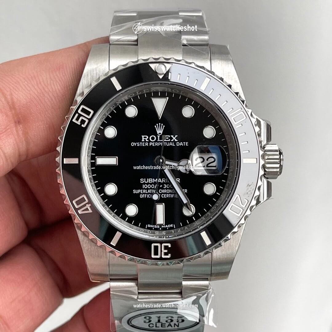 Rolex Submariner 116610LN-97200 Clean Factory V4 Black Dial Rolex Submariner 116610LN-97200 Clean Factory V4 Black Dial