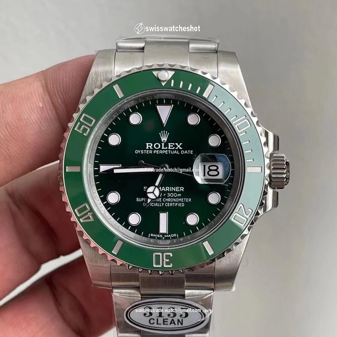 Rolex Submariner 116610LV-97200 Clean Factory V4 Green Dial Rolex Submariner 116610LV-97200 Clean Factory V4 Green Dial