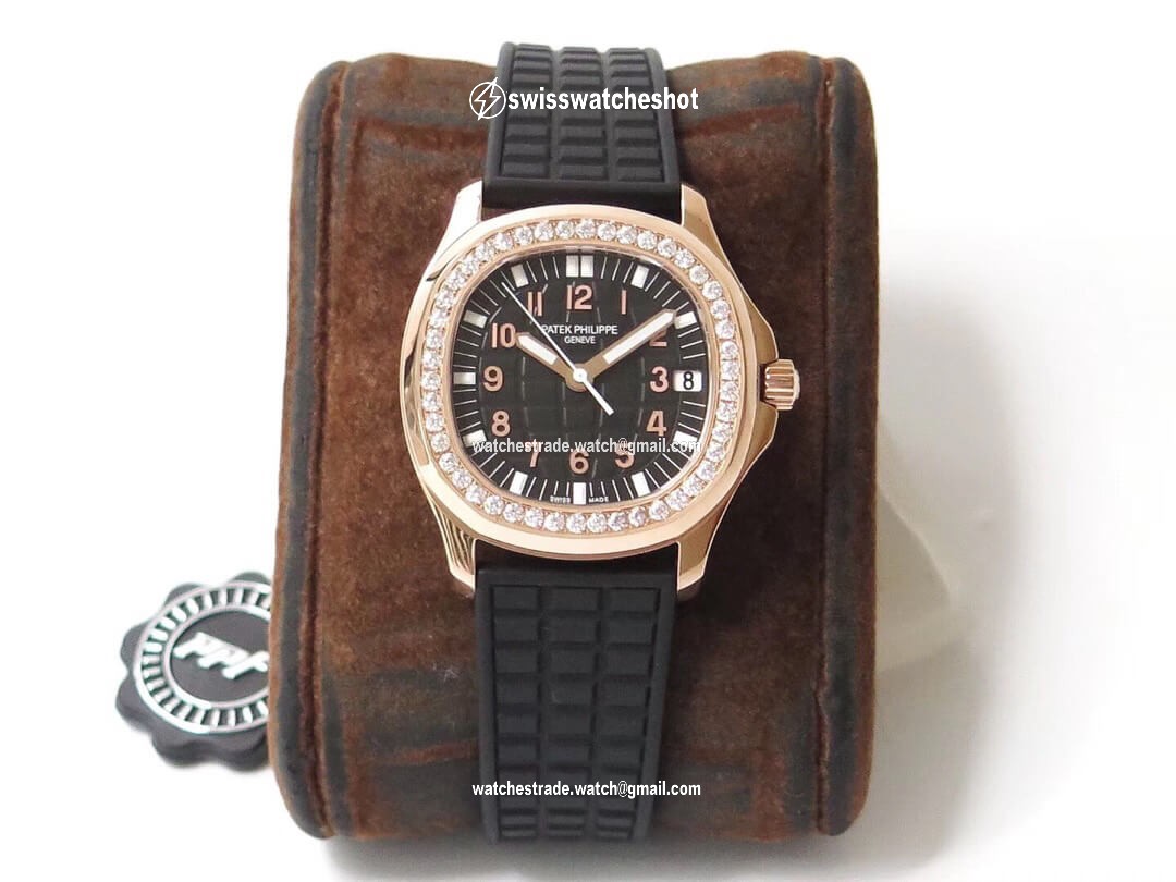 Patek Philippe Aquanaut PPF Factory Rose Gold Black Dial Patek Philippe Aquanaut PPF Factory Rose Gold Black Dial