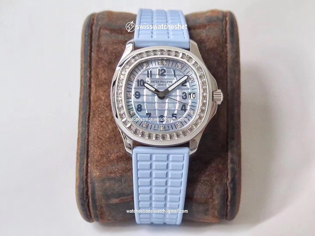 Patek Philippe Aquanaut 5072G-001 PPF Factory Light Blue Dial Patek Philippe Aquanaut 5072G-001 PPF Factory Light Blue Dial