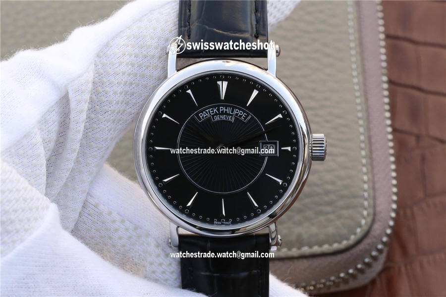 Patek Philippe Calatrava 5153G-001 ZF Factory Black Dial Patek Philippe Calatrava 5153G-001 ZF Factory Black Dial