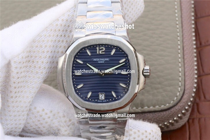 Patek Philippe Nautilus Ladies 7118/1A-001 PF Factory Blue Dial Patek Philippe Nautilus Ladies 7118/1A-001 PF Factory Blue Dial