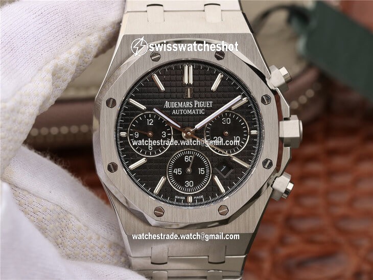 Audemars Piguet Royal Oak Chronograph 26320ST.OO.1220ST.01 OM Factory Black Dial Audemars Piguet Royal Oak Chronograph 26320ST.OO.1220ST.01 OM Factory Black Dial
