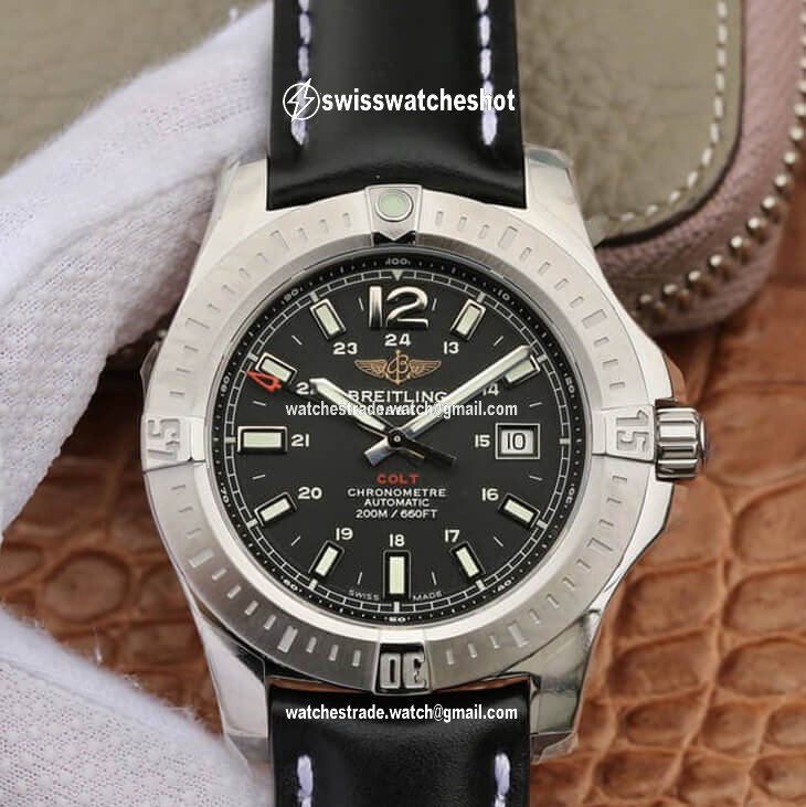 Breitling Colt Automatic A1738811/BD44/435X/A20BA.1 GF Factory Black Dial Breitling Colt Automatic A1738811/BD44/435X/A20BA.1 GF Factory Black Dial
