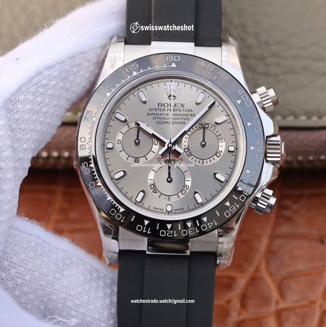 Rolex Daytona Cosmograph M116519ln JH Factory Stainless Steel Color Rolex Daytona Cosmograph M116519ln JH Factory Stainless Steel Color