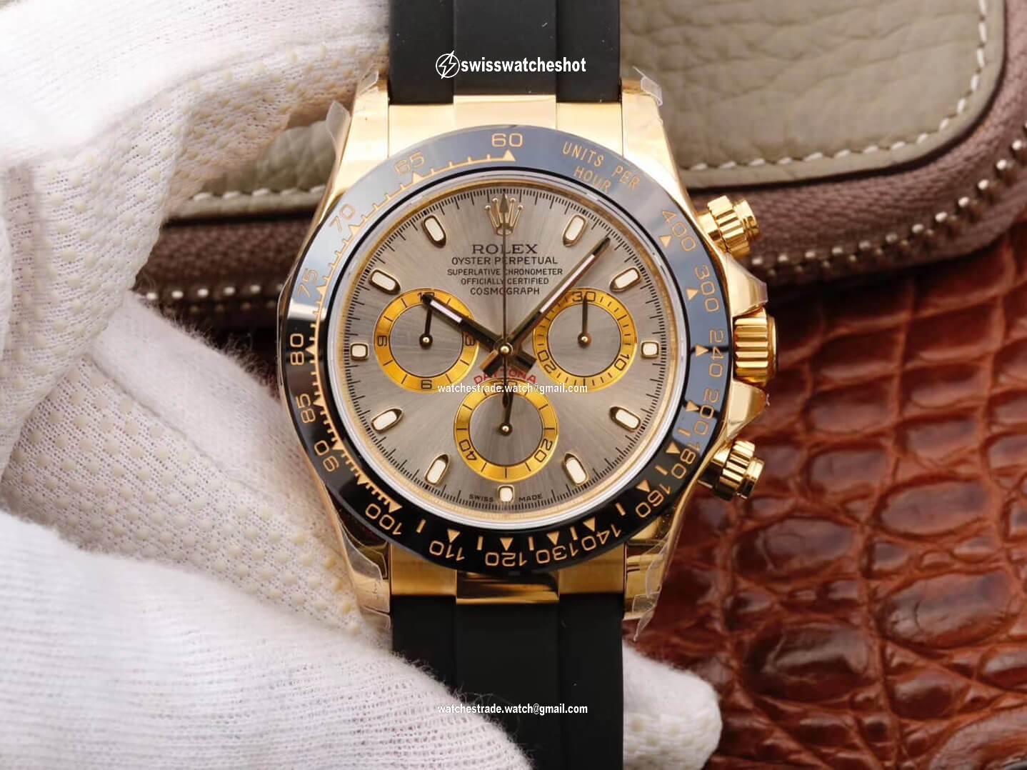 Rolex Daytona Cosmograph 116518LN JH Factory Silver Gray Dial Rolex Daytona Cosmograph 116518LN JH Factory Silver Gray Dial