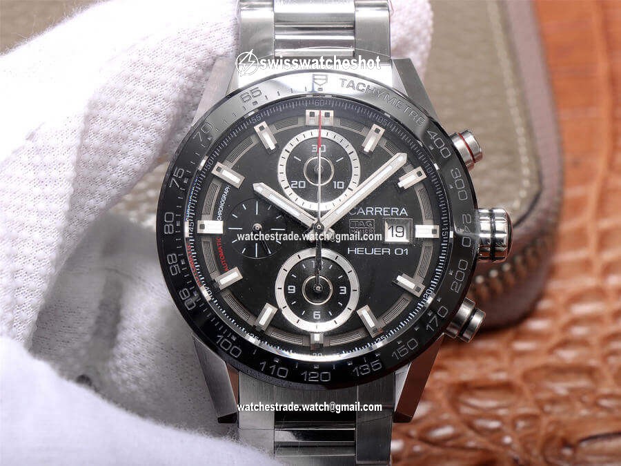 TAG Heuer Carrera CAR201Z.BA0714 XF Factory Black Dial TAG Heuer Carrera CAR201Z.BA0714 XF Factory Black Dial