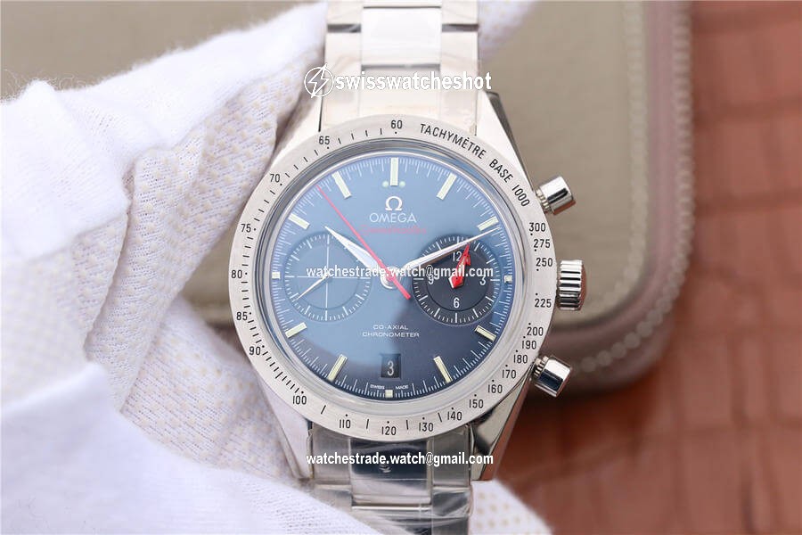 Omega Speedmaster 331.10.42.51.03.001 OM Factory Blue Dial Omega Speedmaster 331.10.42.51.03.001 OM Factory Blue Dial